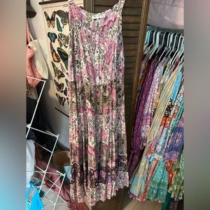 Spell Daisy Strappy Dress Medium